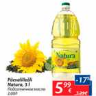 Päevalilleõli Natura, 3 l