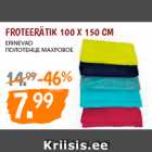 FROTEERÄTIK 100 X 150 CM
