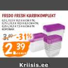 FREDO FRESH KARBIKOMPLEKT