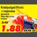 Allahindlus - Krabipulgad jahutatud Picnic+majonees 