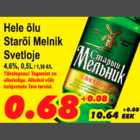 Alkohol - Hele õlu Starõi Melnik Svetloje