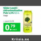 Siider Leebrisidrunimaitseline Puls