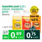 Allahindlus - Kabarbiku jook 0,33 L