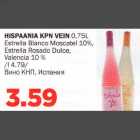 HlSPAANIA KPN VEIN 0,75L Estrella Blanco Moscatel 10%,Estrella Rosado Dulce, Valencia 10 %