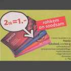 1 toote tavahind 0,73 Poesia šokolaad, 2 x100 g