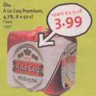 Allahindlus - Õlu А Lе Coq Рrеmium, 4,7%,6 х 50 cl