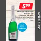 Alkohol - KPN kvaliteetvahuvein
Cinzano Asti
Spumante, 7%, 75 cl
