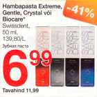 Allahindlus - Hambapasta Extreme, Gentle, Crystal või Biocare*