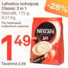 Allahindlus - Lahustuv kohvijook Classic 3 in 1 