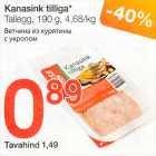 Allahindlus - Kanasink tilliga* Tallegg, 190 g