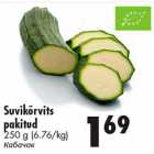 Suvikõrvits
pakitud
