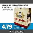 HELE ÕLU A.LE COQ ALEXANDER