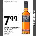 Allahindlus - Brändi Imperial XII
VSOP