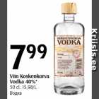 Allahindlus - Viin Koskenkorva
Vodka