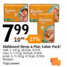 Mähkmed - Mähkmed Sleep & Play, Value Pack*