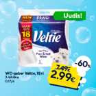 WC-paber Veltie, 18 rl