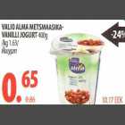 Valio Alma metsamaasika-vanilli jogurt