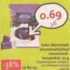 Allahindlus - Kalev Marmelade ploomimaitselised marmelaadikompvekid