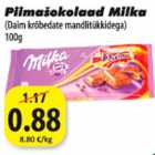 Piimašokolaad Milka