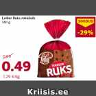 Leibur Ruks rukkileib
380 g
