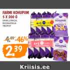 Allahindlus - FARMI KOHUPIIM
5 X 200 G