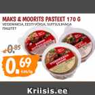 Allahindlus - MAKS & MOORITS PASTEET 170 G