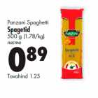 Panzani Spaghetti
Spagetid
