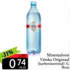Mineraalvesi Värska Originaal