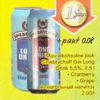 Allahindlus - Muu,alkоhооlnе jook Sinebrychoff Gin Long 5,5%,0,5l .Cranberry .Grape