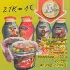 Allahindlus - Danone Disney .vaniljemaitseline jogurt, 122 g .maasika joogijogurt, 180 g
