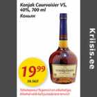 Konjak Courvoisier VS, 40%, 700 ml