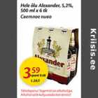 Hele õlu Alexander, 5,2%, 500 ml x 6 tk