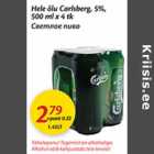 Hele õlu Carlsberg, 5%, 500 ml x 4 tk