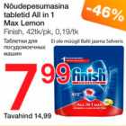 Nõudepesumasina tblrtid All in 1 Max Lemon