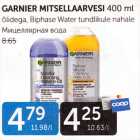 GARNIER MITSELLARVESI 400 ML