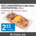 Allahindlus - EESTI LEIVATÖÖSTUS CLARA SINGIJUUSTRITSEL 350 G