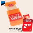 Viilutatud Vene juust
Estover, 28,5%, 500 g