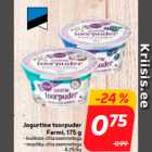 Йогурт
сырое пюре
Farmi, 175 г