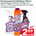 Allahindlus - Puhastusvahend Cillit Bang, 750 ml

