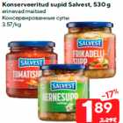 Allahindlus - Konserveeritud supid Salvest, 530 g

