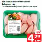 Jahutatud broilerifileepalad
Talupoja, 1 kg
