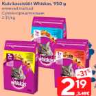 Allahindlus - Kuiv kassisööt Whiskas, 950 g

