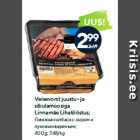 Veisevorst juustu- ja
sibulamoosiga
Linnamäe Lihatööstus
