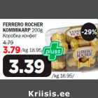 FERRERO ROCHER KOMMIKARP 200g