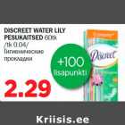 DISCREET WATER LILY PESUKAITSED 60tk