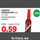 STARTER ENERGIAJOOK 0,5L