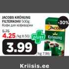 JACOBS KRÖNUNG FILTERKOHV 500g