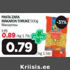 PASTA ZARA MAKARON TORUKE 500g