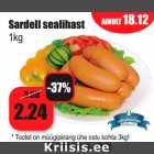 Sardell sealihast
1kg