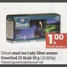 Allahindlus - Dilmah must tee Lady Silver aromatiseeritud